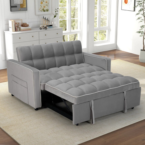 White microsuede full double - white, full/double